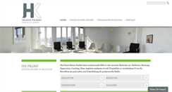 Desktop Screenshot of heiner-krabbe.de